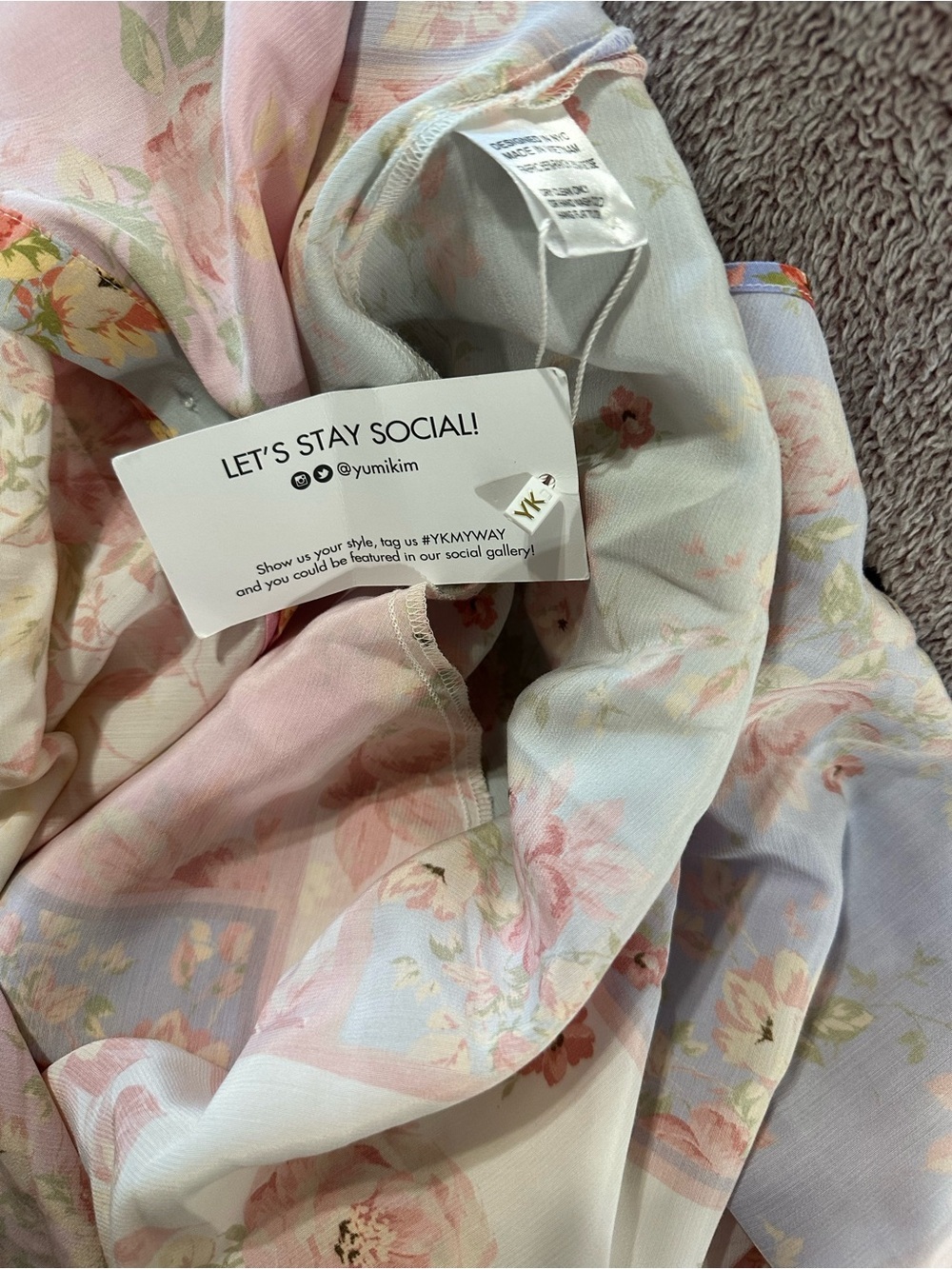 Yumi Kim Floral Patchwork Maxi Dress - Picture 7 of 7